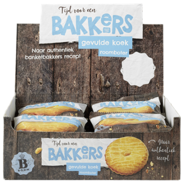 Boom roomboter gevulde koek 16 stuks 1600 g