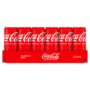 Coca cola regular blik 24 x 33 cl