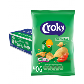 Croky chips bolognese 20 x 40 gram