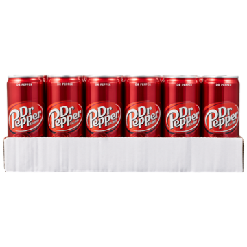 Dr pepper blikjes 24 x 33 cl