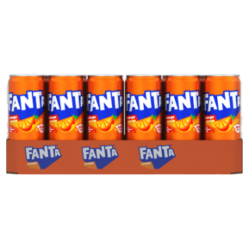 Fanta orange blik 24 x 33 cl