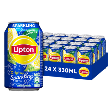 Lipton ice tea sparkling blik 24 x 33 cl